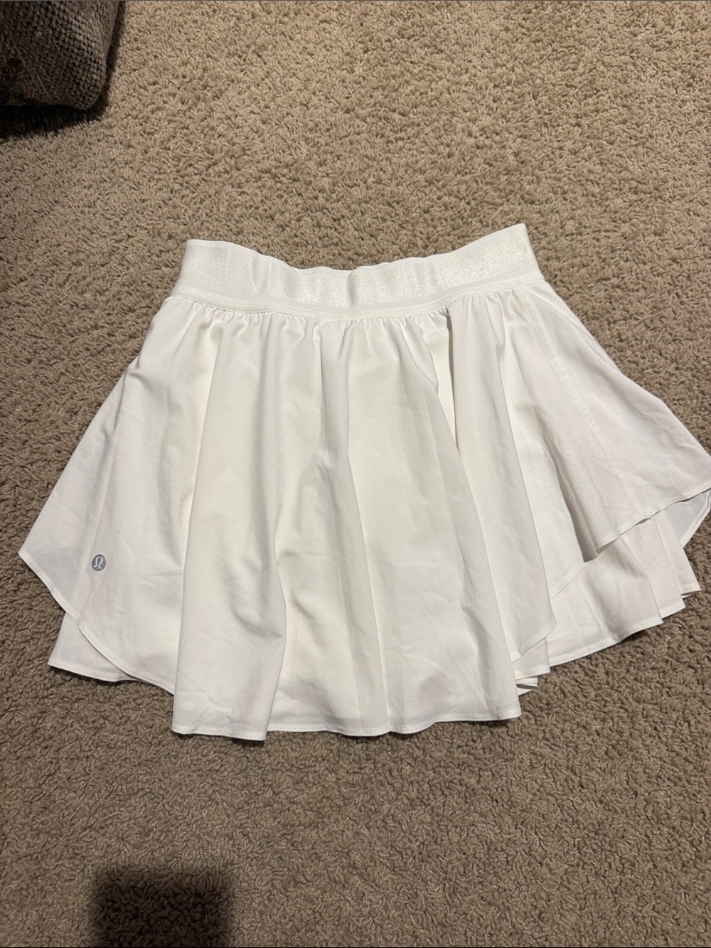 lululemon athletica White Court Rival Athletic Skirt
